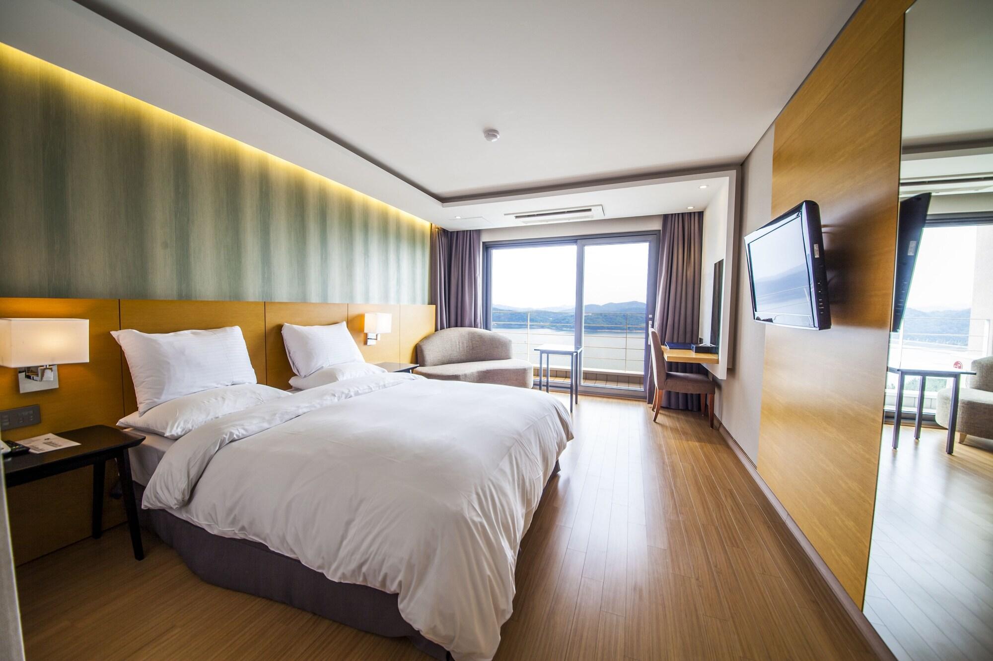 Asia Lakeside Hotel Jinju Exterior foto