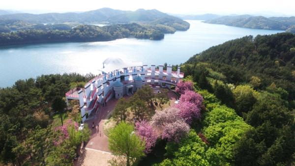 Asia Lakeside Hotel Jinju Exterior foto